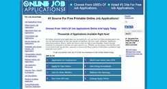 Desktop Screenshot of onlinejobapplications.com