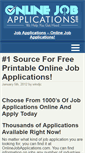 Mobile Screenshot of onlinejobapplications.com