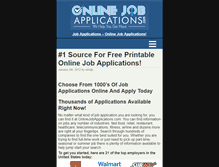 Tablet Screenshot of onlinejobapplications.com